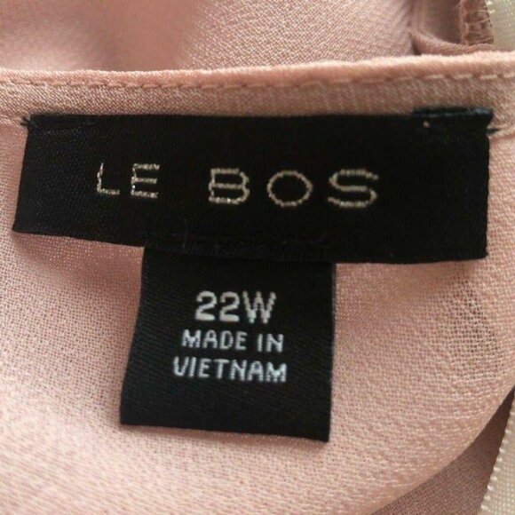 Le Bos Formal Wedding Open Front Jacket Mother Of Bride Size 22W New - Picture 5 of 10